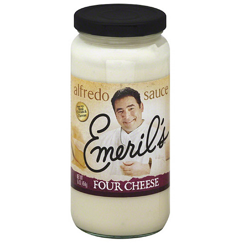 Emeril's Four Cheese Alfredo Sauce, 16 Oz, (Pack of 6)