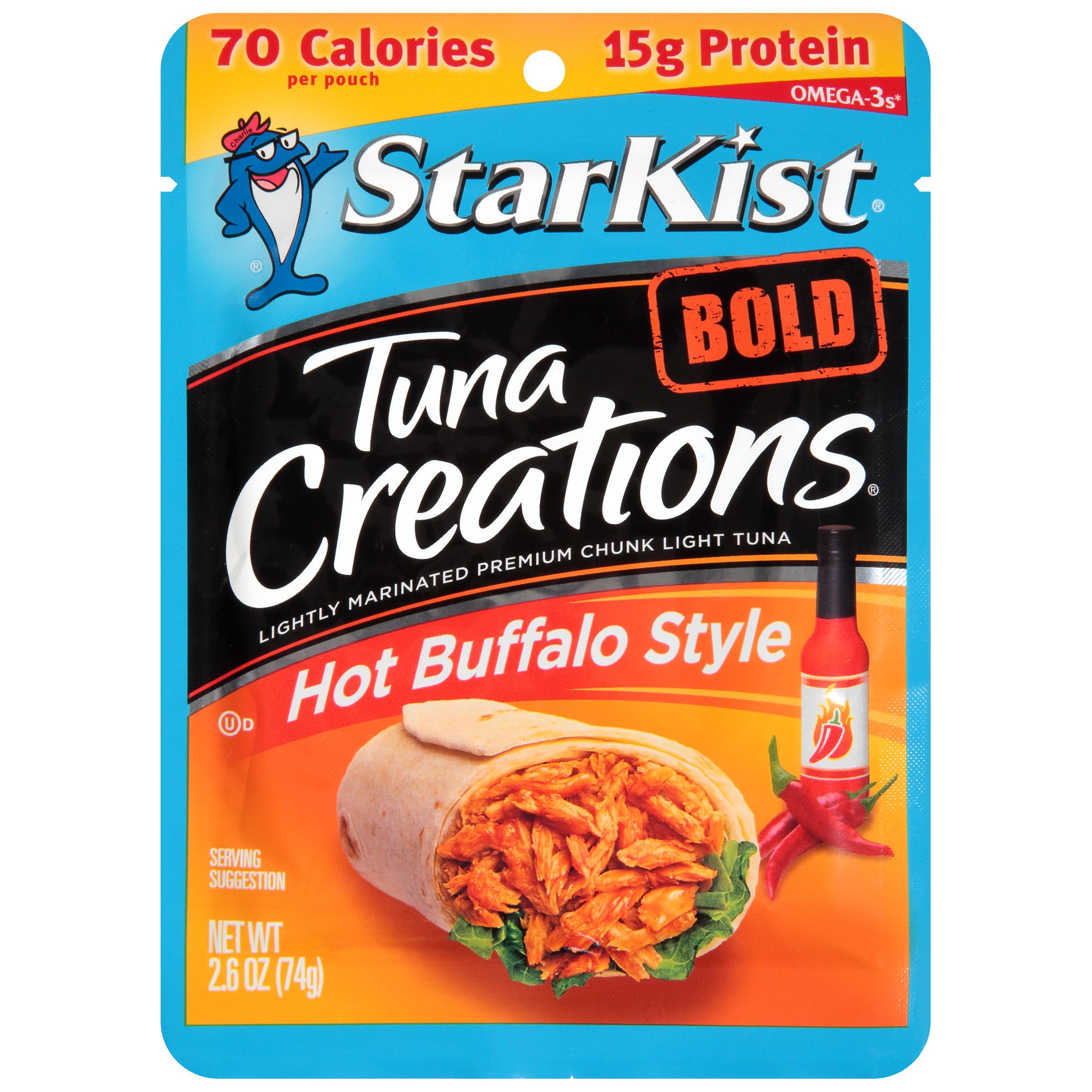 StarKist Tuna Creations BOLD Hot Buffalo Style Pouch - 2.6oz