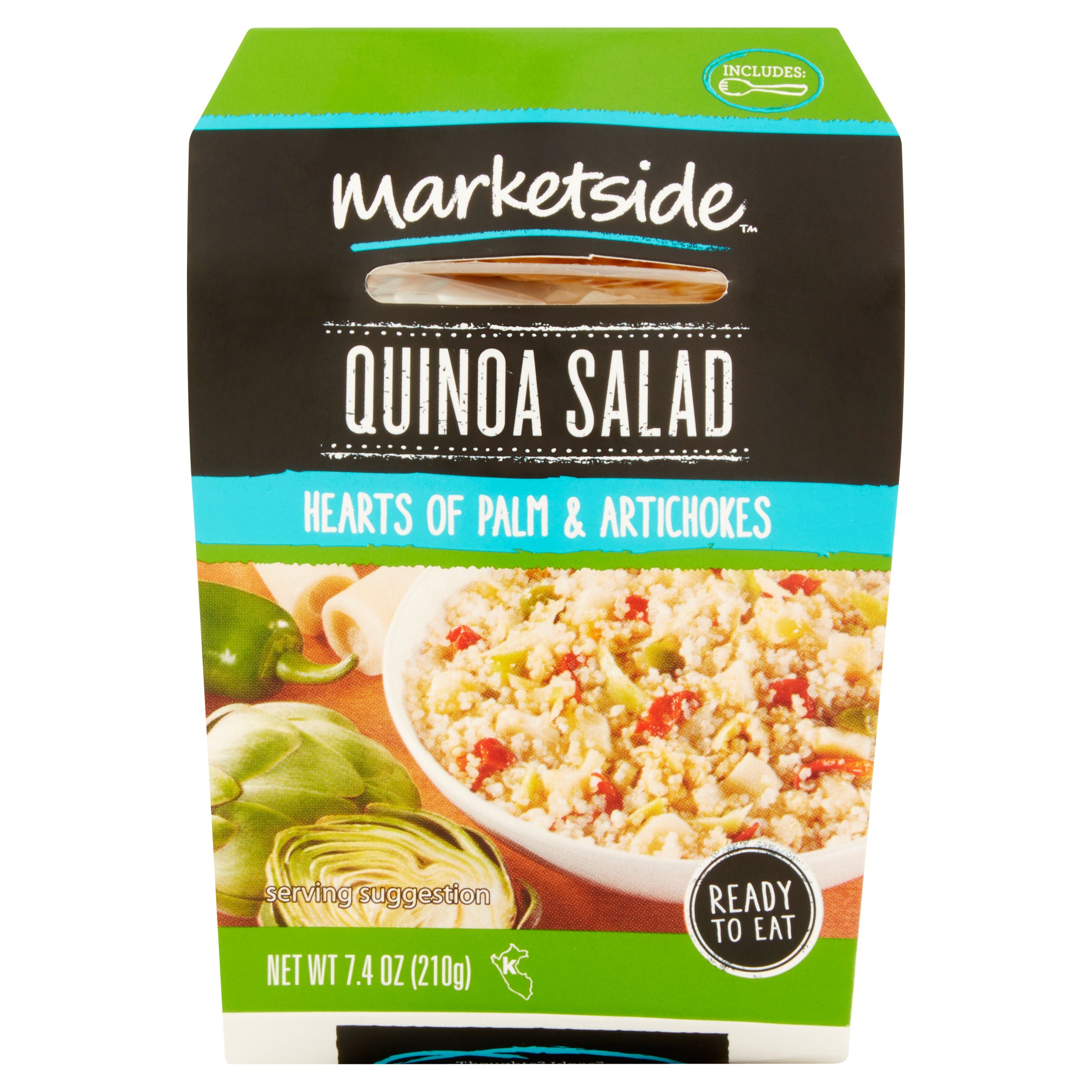 Marketside Hearts of Palm & Artichokes Quinoa Salad, 7.4 Oz