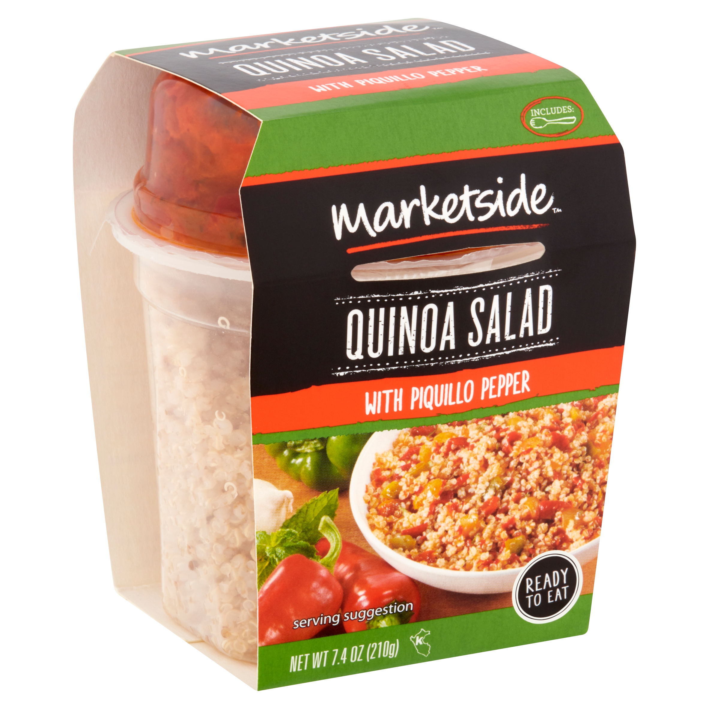 Marketside Quinoa Salad with Piquillo Pepper, 7.4 Oz