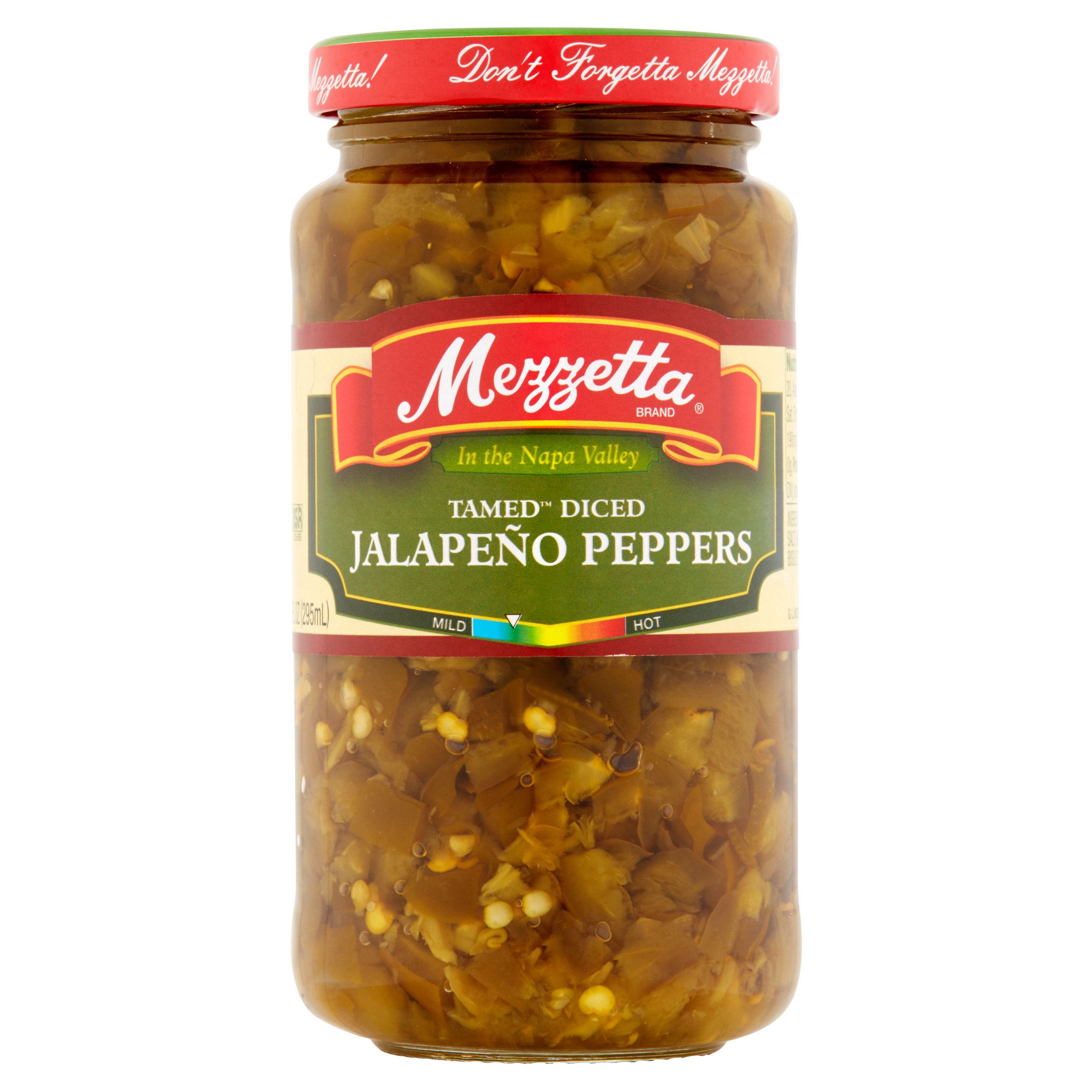 Mezzetta Tamed Diced JalapeÃ±o Peppers, 10 Fl Oz