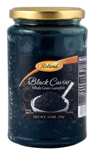 Roland Lumpfish Caviar, Black, 12 Oz