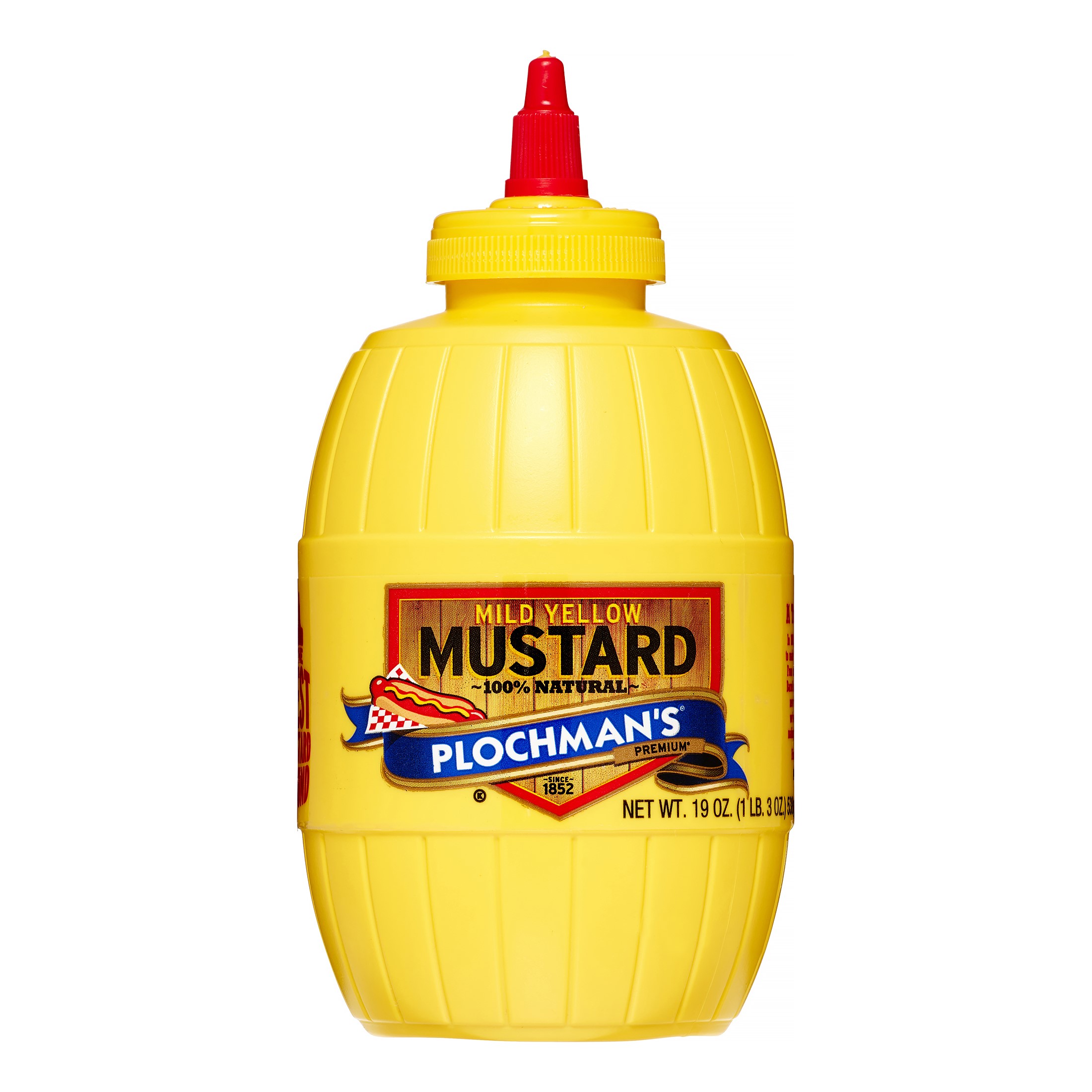 Plochman S Classic Original Mild Yellow Mustard  19 Fl Oz