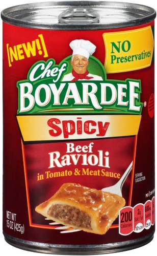 CHEF BOYARDEE Spicy Beef Ravioli, 15 OZ
