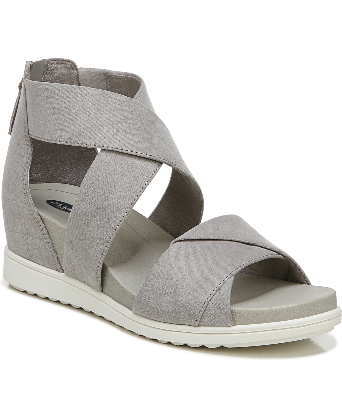 Golden Hour Womens Ankle Open Toe Wedge Sandals