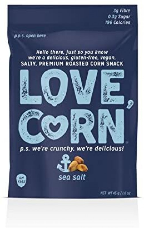 Love Corn Sea Salt Corn Snack 115g