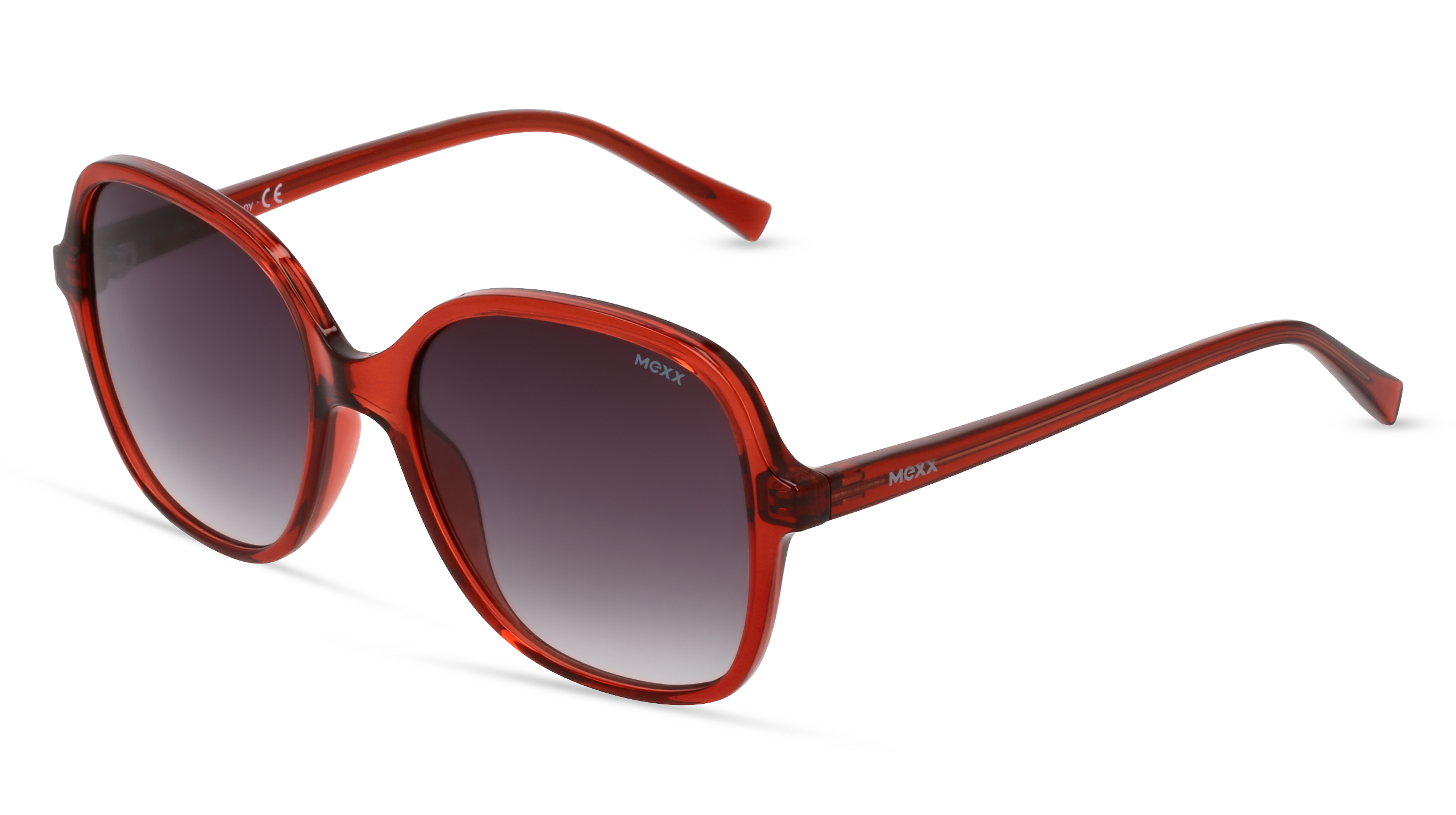 MEXX EYES 6505 | Sonnenbrille | Damen | Fassung: Kunststoff Rot Transparent