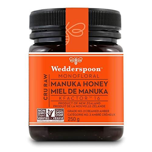 Wedderspoon Raw Monofloral Manuka Honey KFactor 16