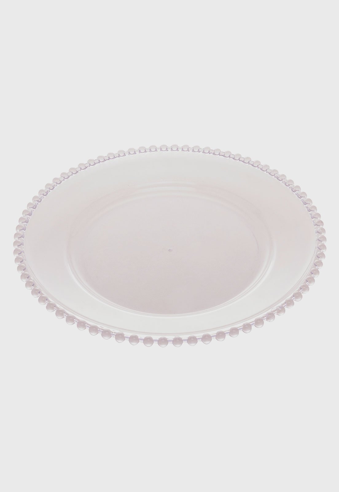 Sousplat Lyor Balls 32cm Transparente - 7751