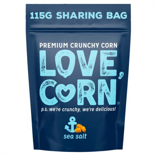 Love Corn Sea Salt - 115g (Case of 6) (6 Minimum)