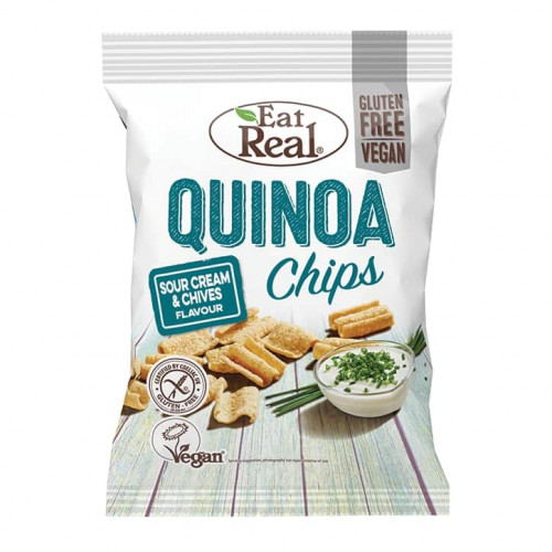 Eat Real Hummus Chips Sour Cream And Chives Flavour