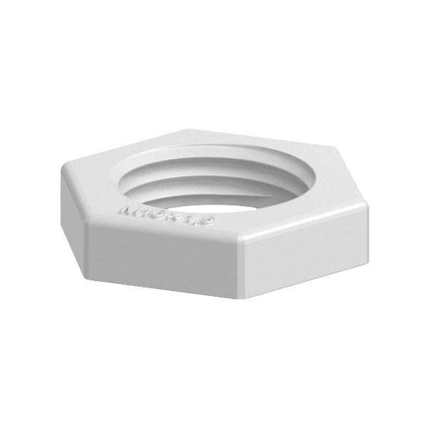OBO Bettermann 2048914 Locknut M16 PG16 Plastic Light Grey VDE-tested