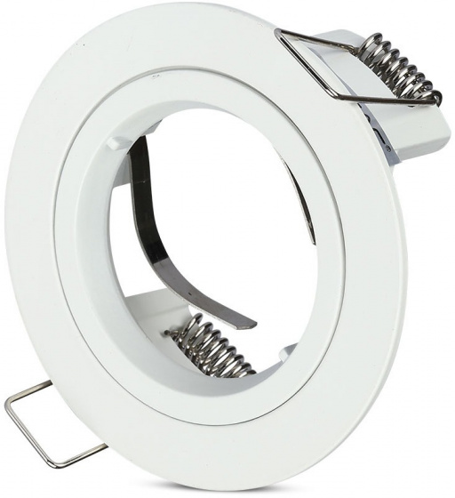 Downlight Vt-774 Gu10 8,1 X 3,4 Cm Aluminium Weiß