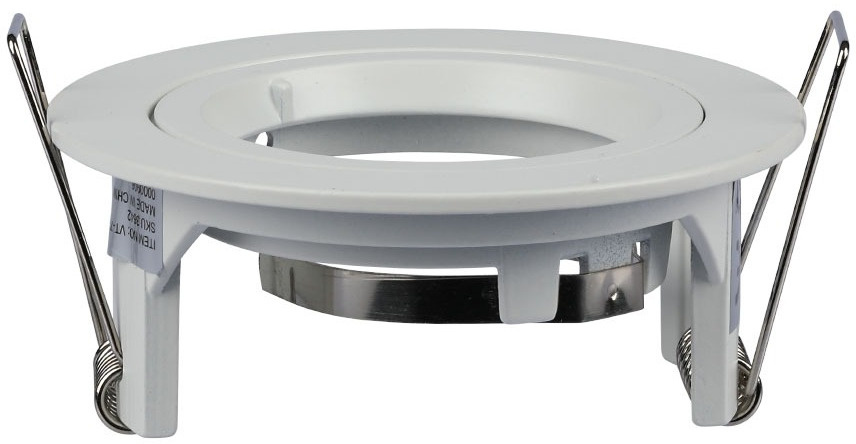 Downlight Vt-774 Gu10 8,1 X 3,4 Cm Aluminium Weiß thumbnail