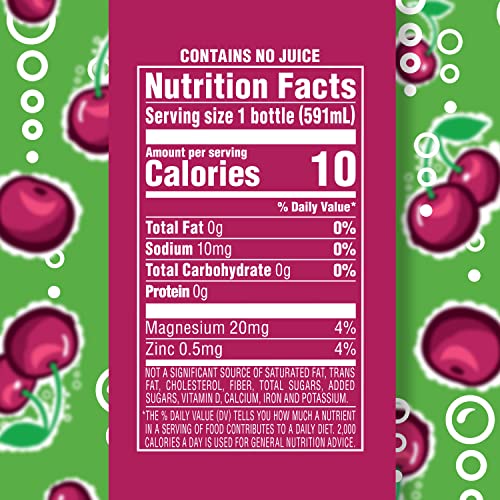 Splash Fizz Black Cherry Sparkling Water Beverage - 12pk/20 Fl Oz Bottles thumbnail