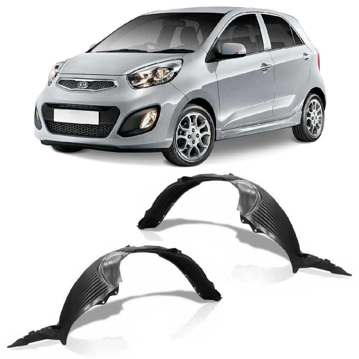 Parabarro Kia Picanto 2012 2013 2014 2015 Dianteiro - Lado Direito + Lado Esquerdo
