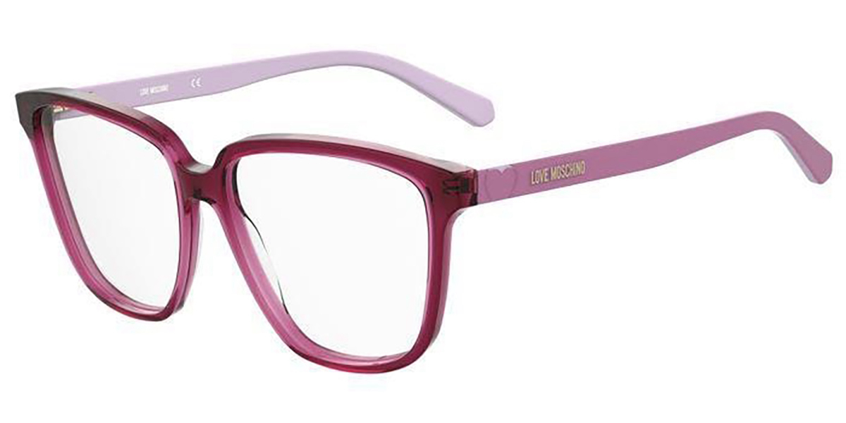 Moschino Love MOL583 8CQ Women’s Glasses Red Size 55 - Free Lenses - Blue Light Block Available thumbnail