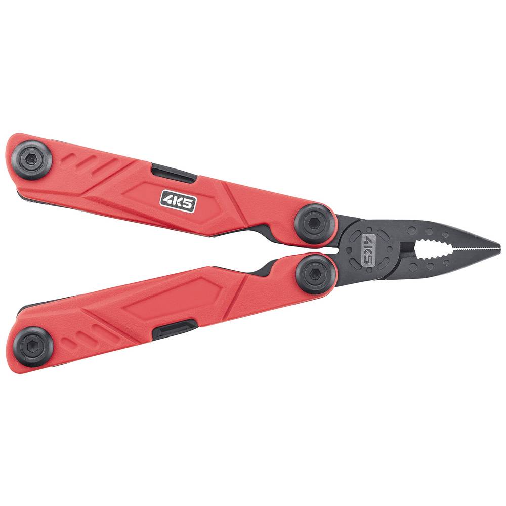4K5 Tools 600.400A MT 400 Multitool Red/Black with Sheath Stainles