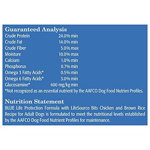 Blue Buffalo Life Protection Formula Natural Adult Dry Dog Food, Chicken and Brown Rice 30-lb thumbnail