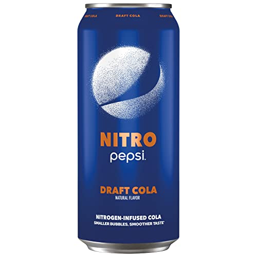 Pepsi Cola Nitro Original Draft Soda Pop  13.65 Fl Oz Can