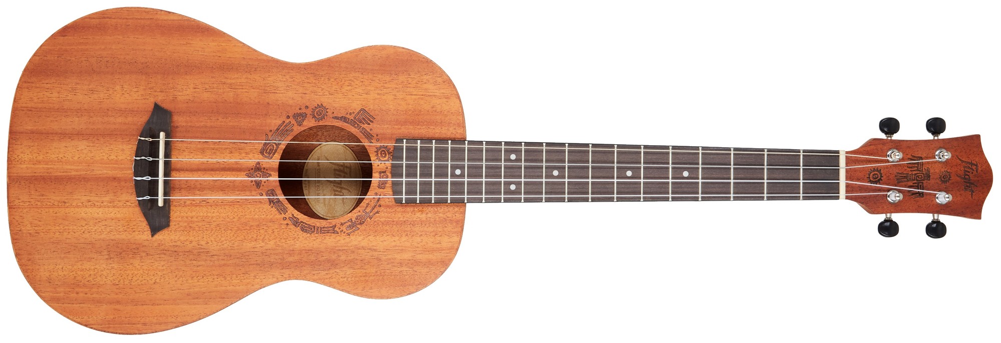 Flight DUT 34 CEQ Tenor Acoustic-Electric Ukulele Natural
