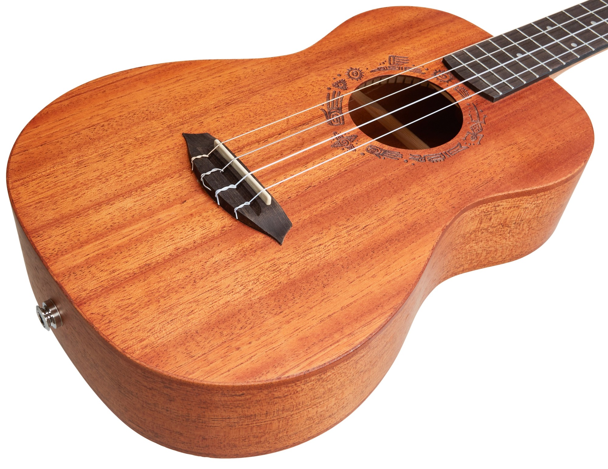 Flight DUT 34 CEQ Tenor Acoustic-Electric Ukulele Natural thumbnail