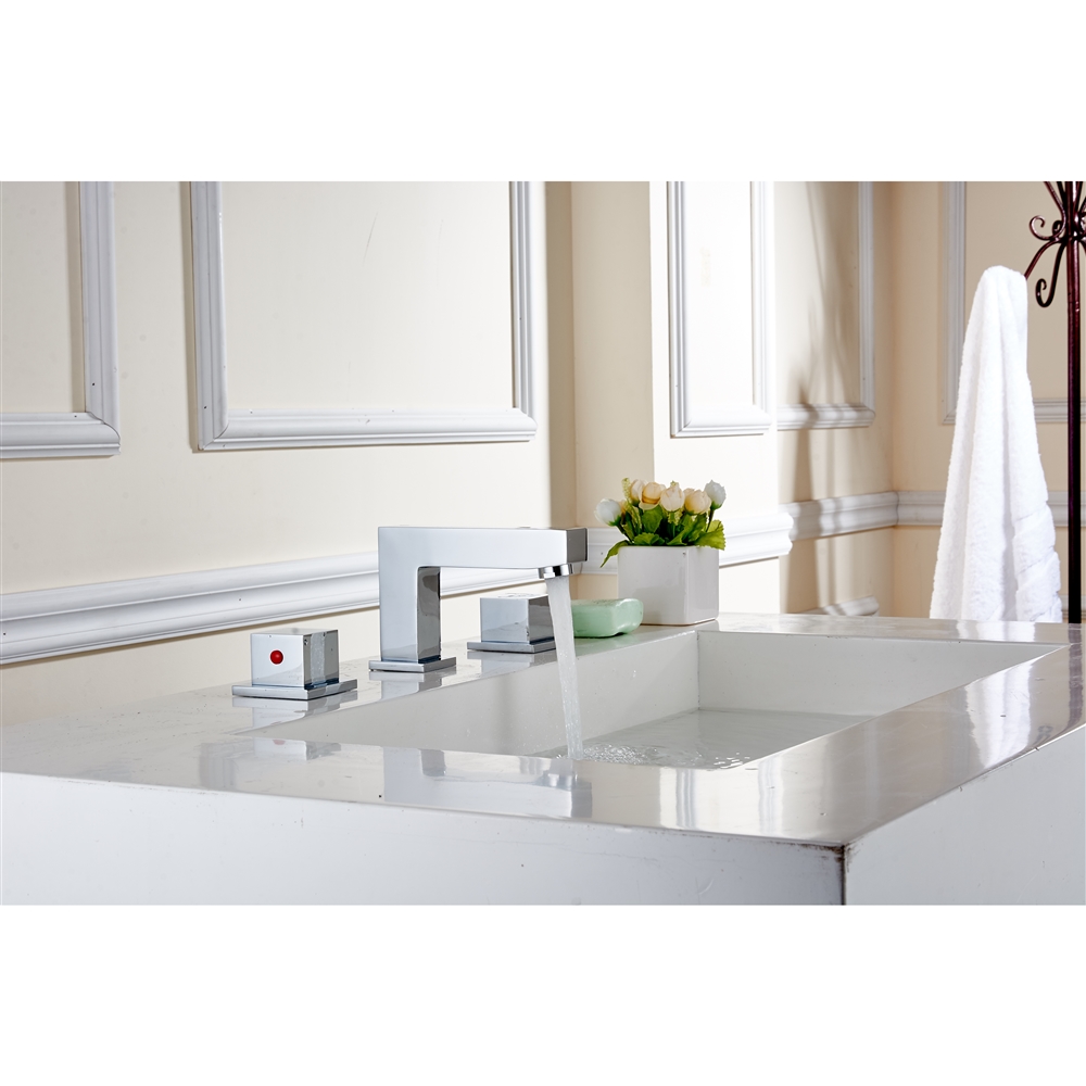 Lavabo American Imaginations Encastré Rectangulaire De 14,35 Po L X 20,75 Po L Avec Robinet Et Trop-Plein Inclus, Fini Blanc AI-999-23111 thumbnail