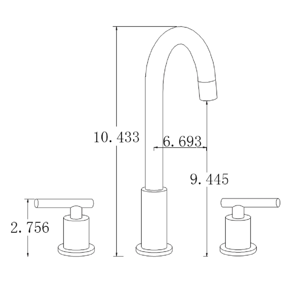 Lavabo Vasque Carré American Imaginations En Céramique Blanche Avec Robinet Chromé (17,5 Po X 17,5 Po) AI-999-15069 - Rona thumbnail