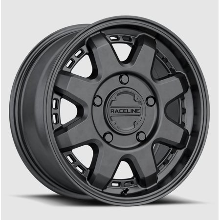 Raceline 947B-SCOUT VAN 17  Cast Aluminum Wheel  SCOUT VAN SATIN BLACK 17X7.5 6X130 50mm Fits Select: 2010-2018 2020-2022 MERCEDES-BENZ SPRINTER 2500
