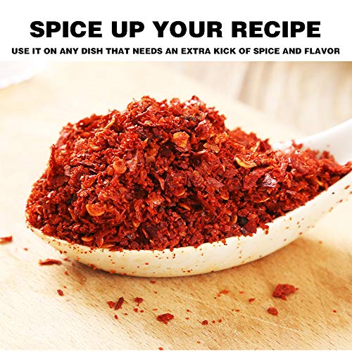 NPG Authentic Sichuan Chili Flakes 1LB 16 Ounces  Medium Hot  Red Chili Pepper Powder for Making Kimchi  Chili Oil  Stir-fry  Pizza  and More thumbnail