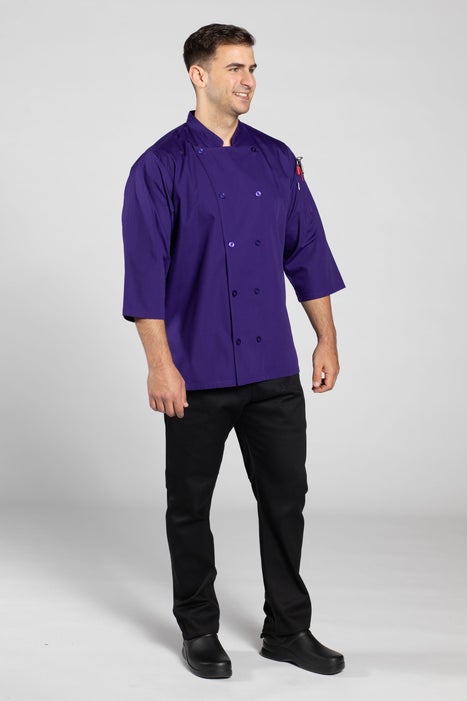 0975-8306 Unisex Epic Server Shirt, Grape - Size 2XL