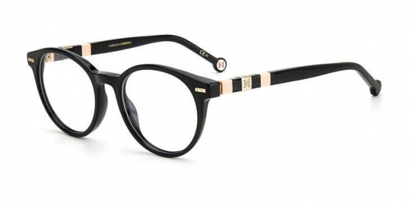 Carolina Herrera CH 0049 3H2 Women’s Glasses Black Size 50 - Free Lenses - Blue Light Block Available