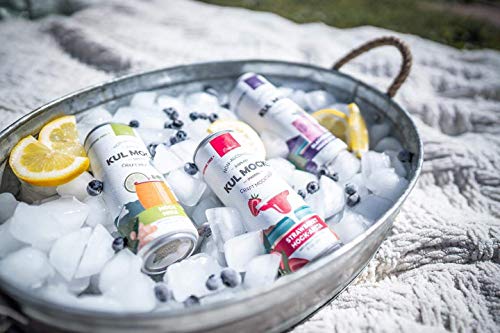 KUL MOCKS® Cocktail Mixers  Strawberry Margarita  0.00% ABV  Non-Alcoholic  Award Winning  Ready-to-Drink Cans  4 Pack thumbnail