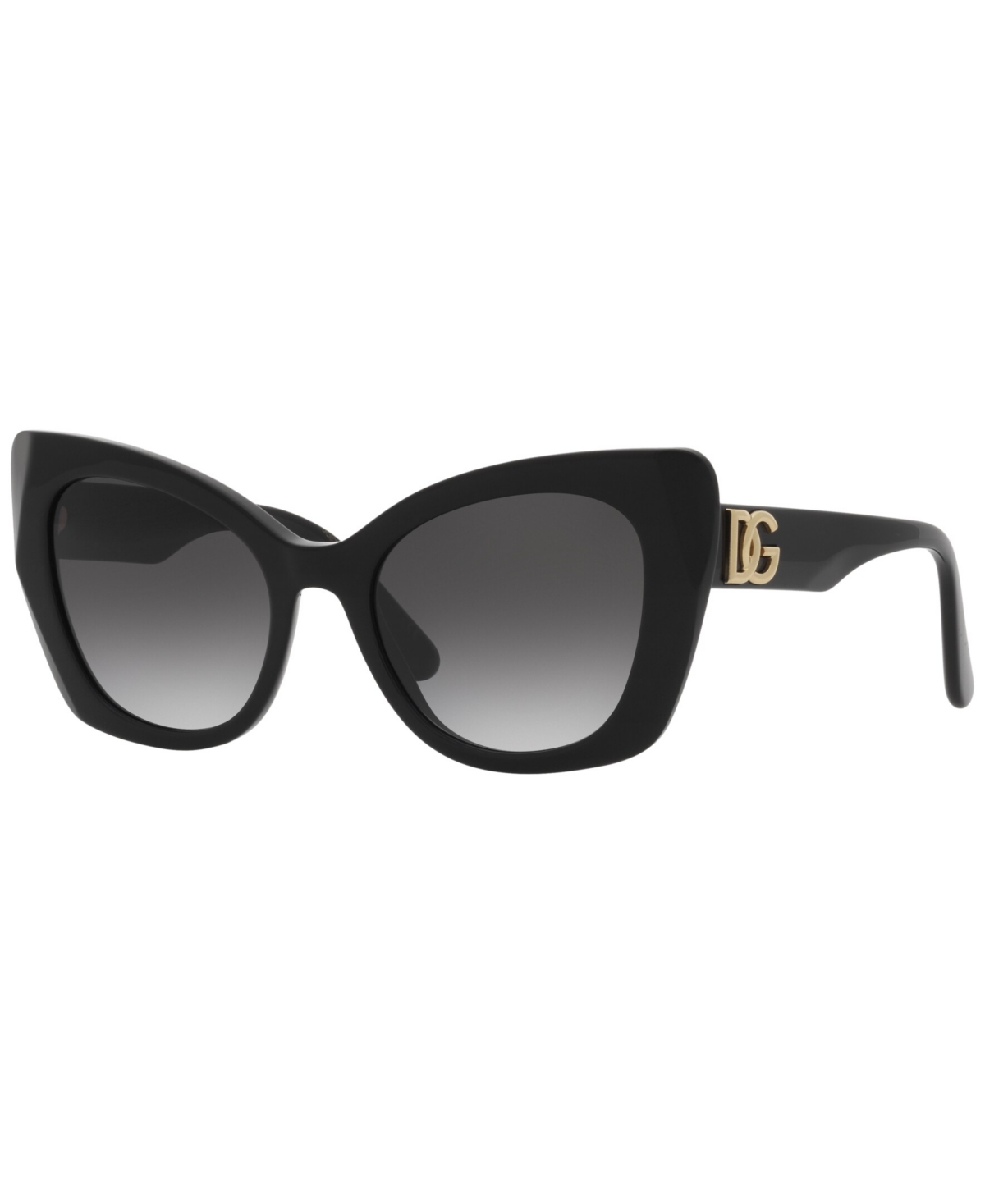 Dolce & Gabbana, Sunglasses, Female, Black, 53 MM, Stylish Sunglasses Dg4404 501/8G