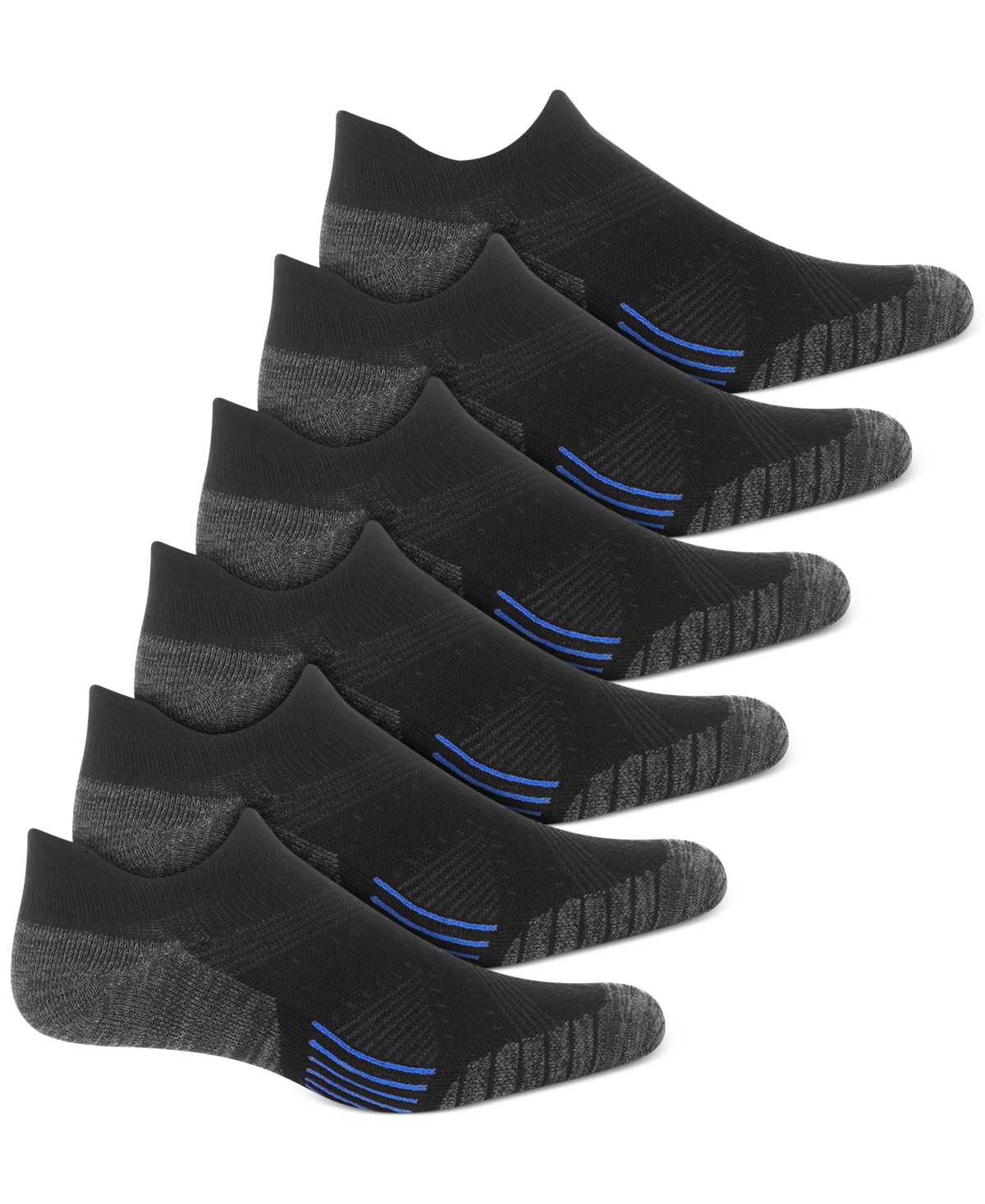 ID Ideology Men's 6-Pk. Rapidry No-Show Socks, Created for Macy's