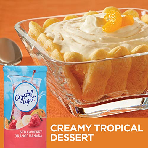 Crystal Light Strawberry Orange Banana Drink Mix (24 Pitcher Packets, 4 Canisters of 6) thumbnail