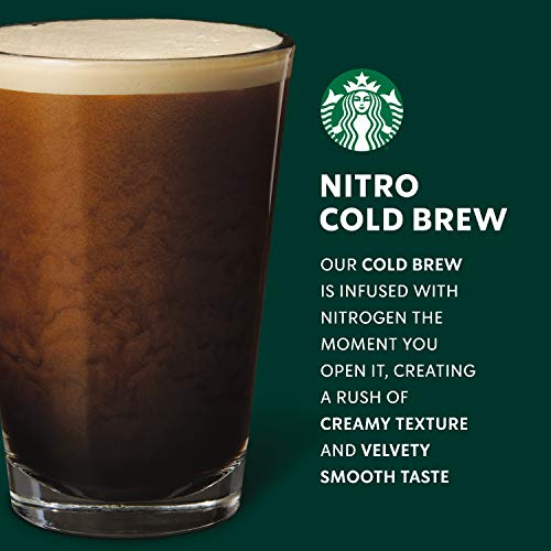 Starbucks Nitro Cold Brew Sweet Cream Premium Iced Coffee Drink 9.6 Fl Oz Can thumbnail