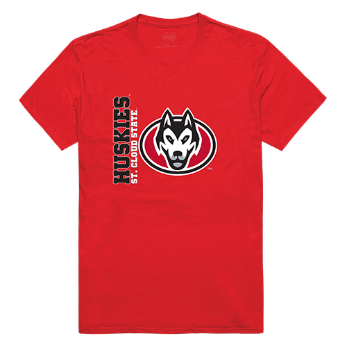 W Republic Products 515-237-R58-03 St. Cloud State University Ghost College Tee  Red - Large