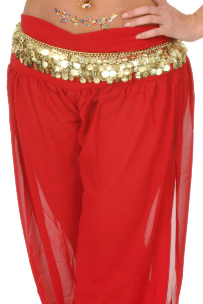 Western Fashion 1744 Belly Dancer Belt with Coins