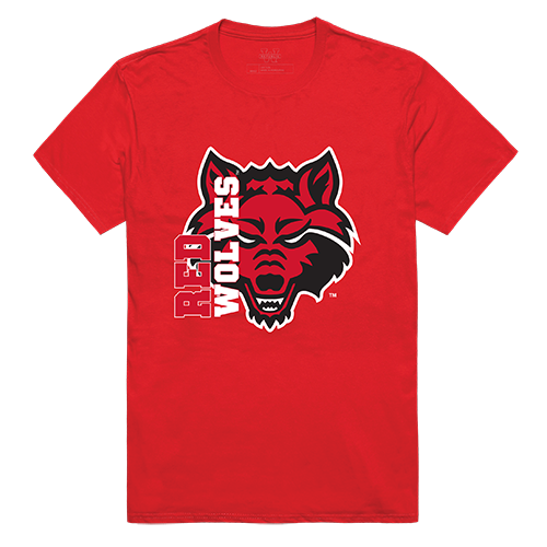 W Republic Products 515-211-R58-03 Arkansas State University Ghost College Tee  Red - Large