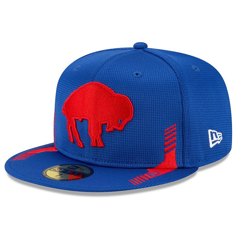 Men's New Era Royal Buffalo Bills 2021 NFL Sideline Home Historic Logo 59FIFTY Fitted Hat, Size: 6 7/8, BIL Blue
