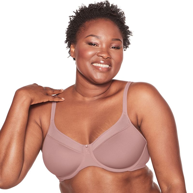 Bali One Smooth U Ultra Light Shaping Underwire Bra 3439 - Misted Rose