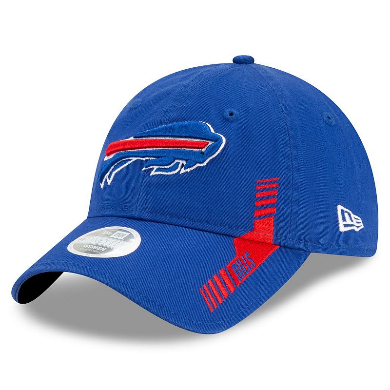 Women's New Era Royal Buffalo Bills 2021 NFL Sideline Home 9TWENTY Adjustable Hat, BIL Blue