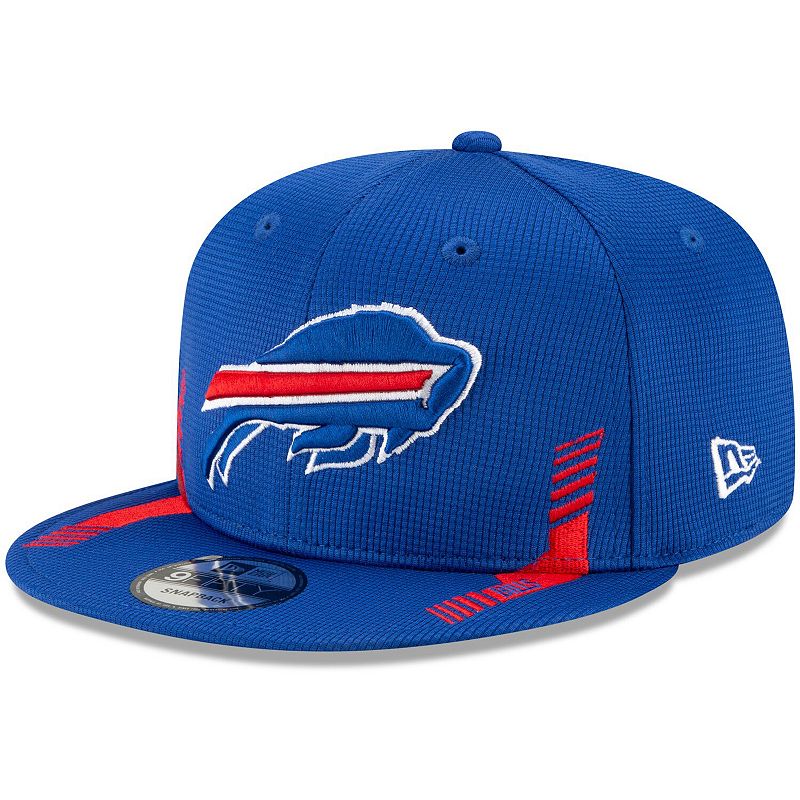 Men's New Era Royal Buffalo Bills 2021 NFL Sideline Home 9FIFTY Snapback Adjustable Hat, BIL Blue