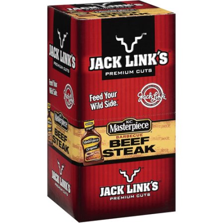 Jack Link S Premium Cuts Beef Steak  BBQ Recipe  1 Oz.  12 Count