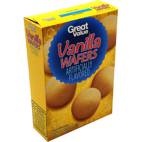 (3 Pack) Great Value Vanilla Wafers, 11 Oz Image