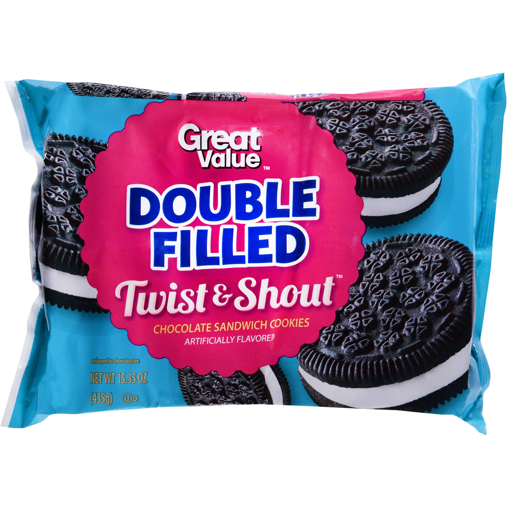 DOUBLE FILLED FLAVORED CHOCOLATE SANDWICH COOKIES, DOUBLE FILLED