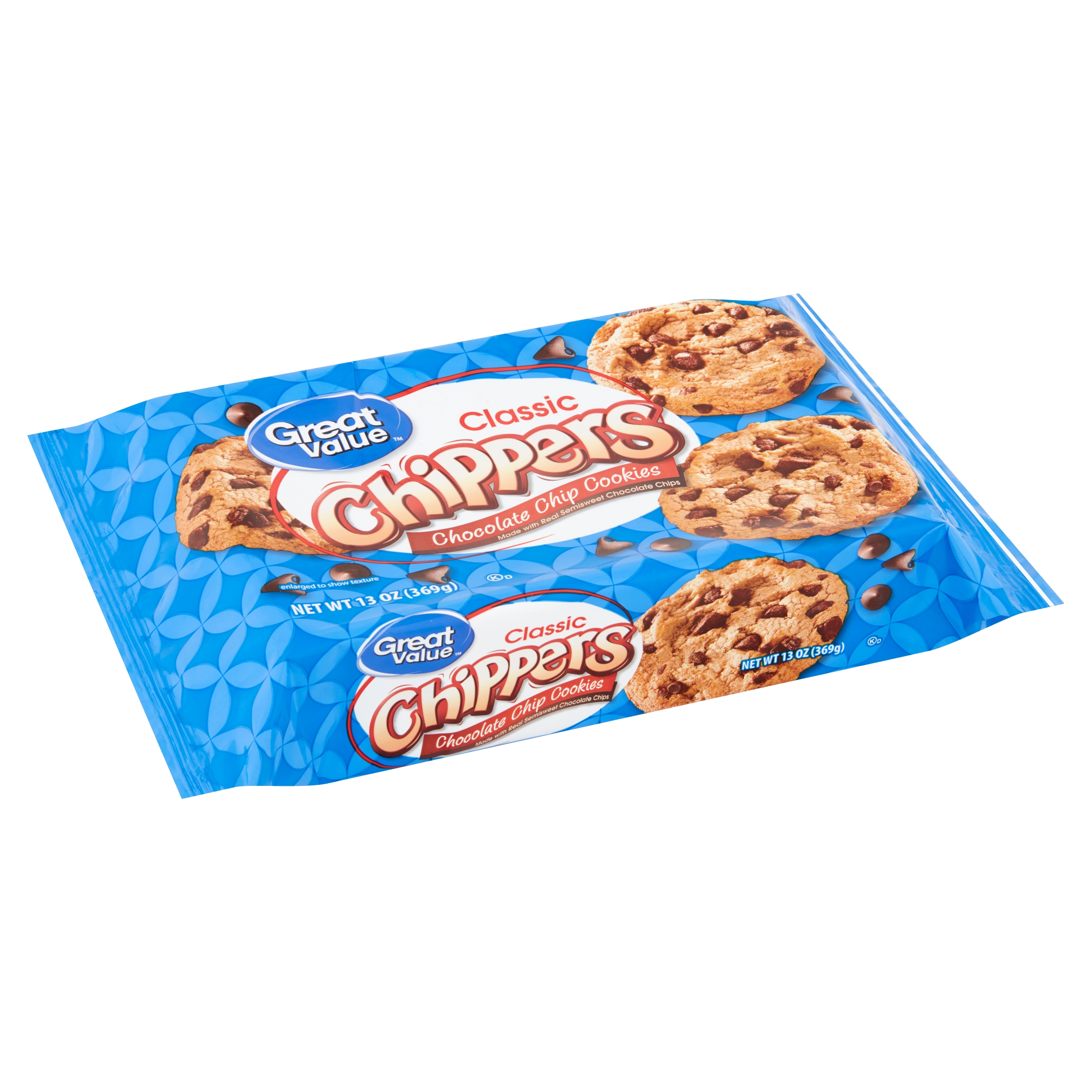 Great Value Classic Chippers Chocolate Chip Cookies