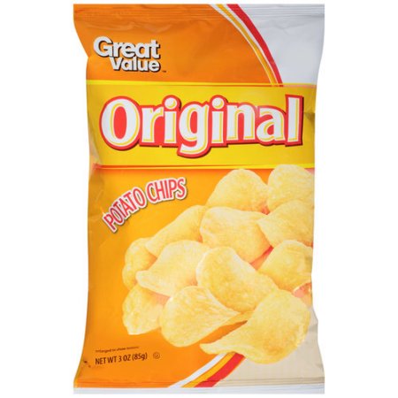 Great Value, Original Potato Chips Image