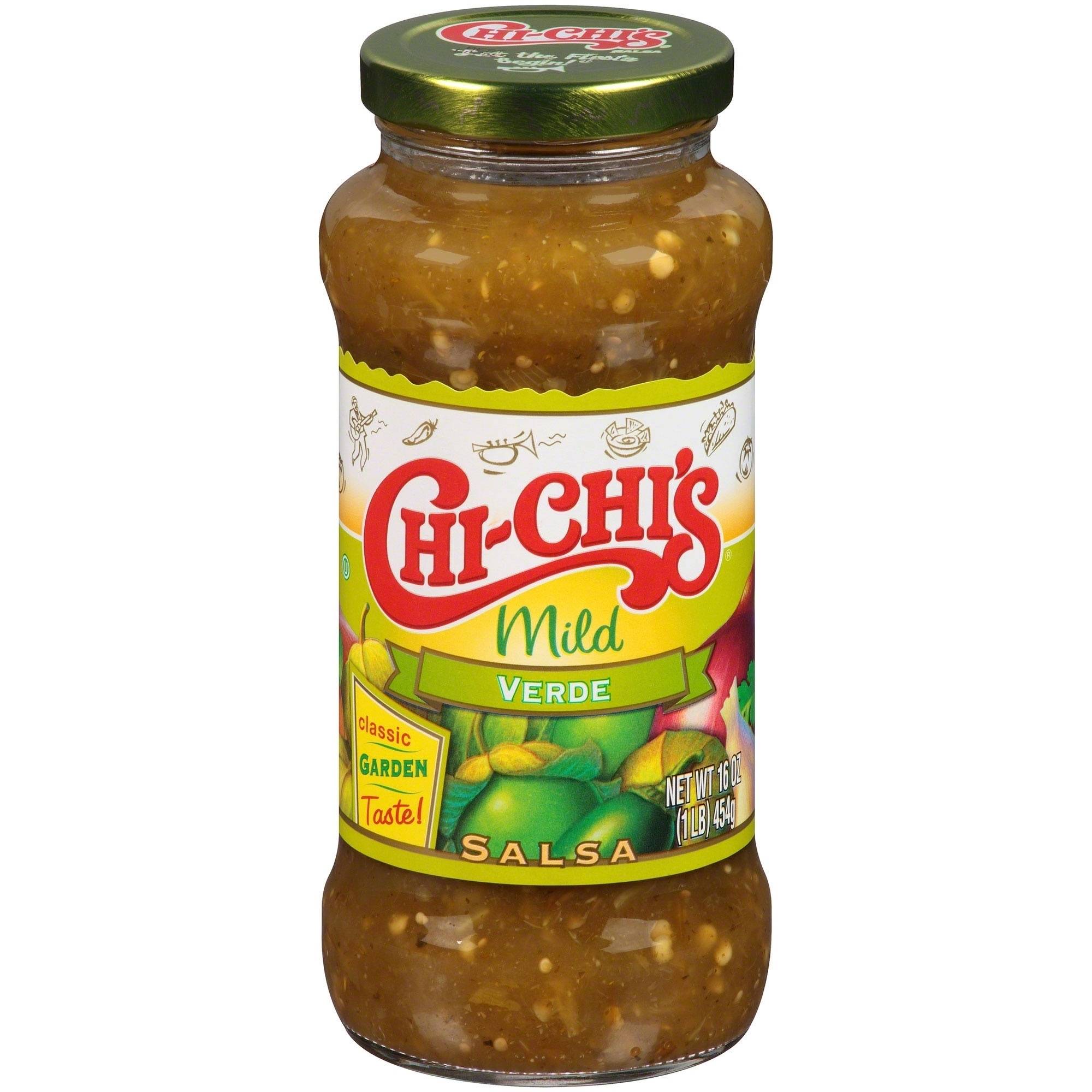 (2 Pack) Chi-Chi's Mild Salsa Verde, 16 Oz